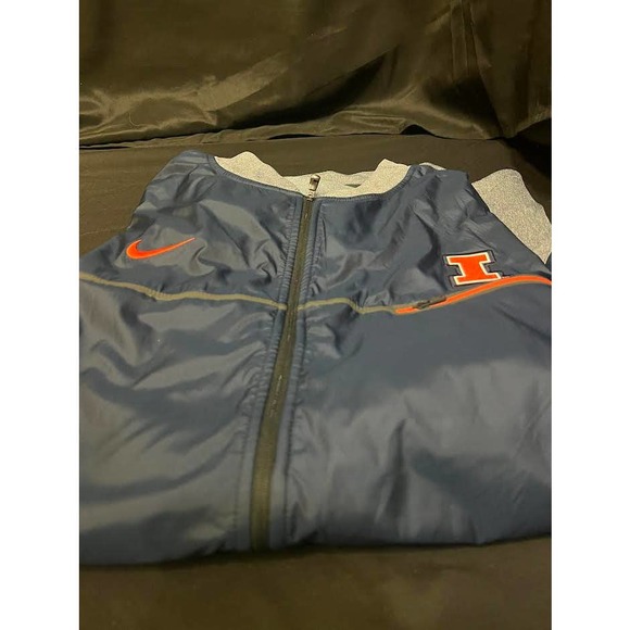 Vintage Nike Illinois Track Jacket- Size XXL - Picture 2 of 6
